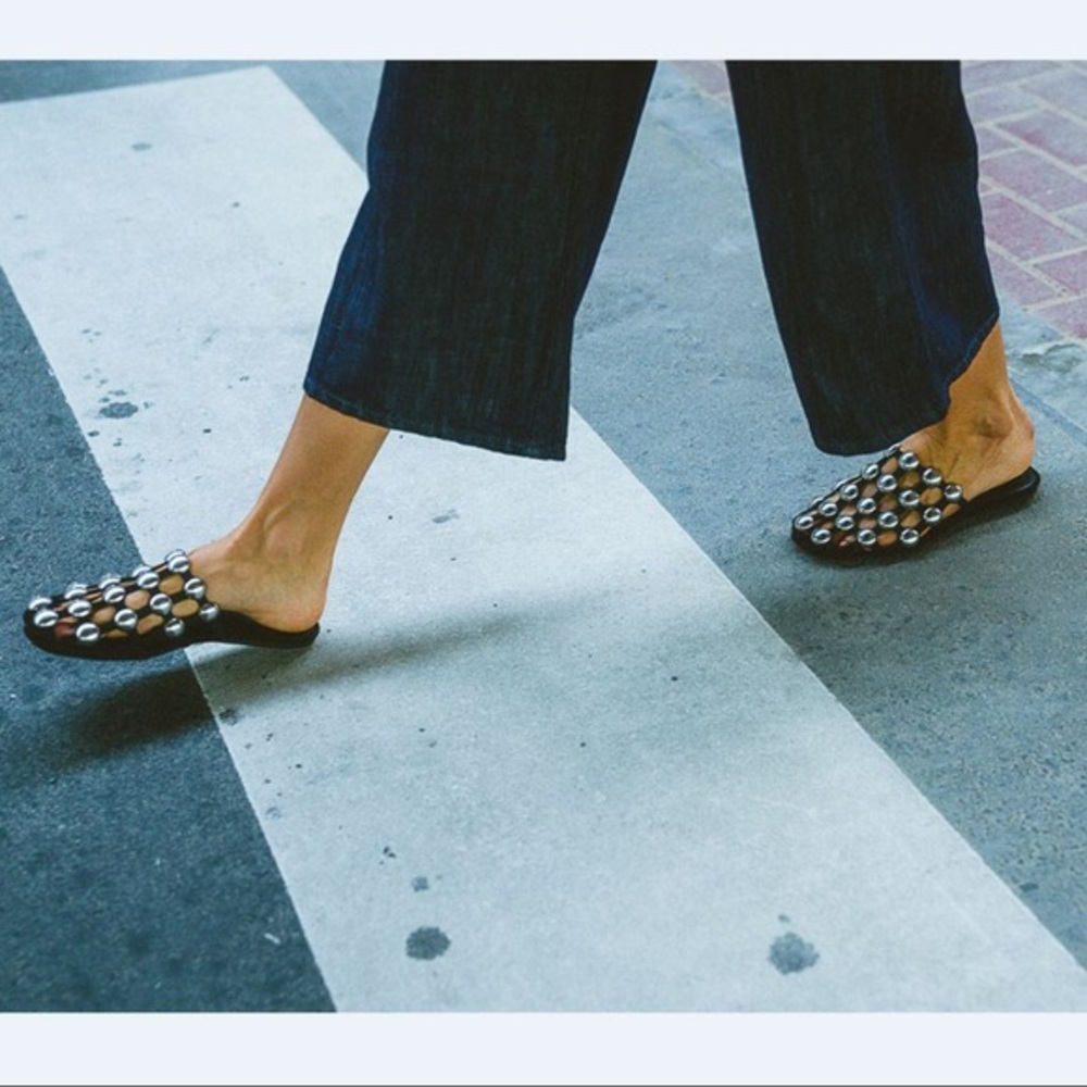 Alexander Wang Amelia Suede Mule - Picture 7 of 11